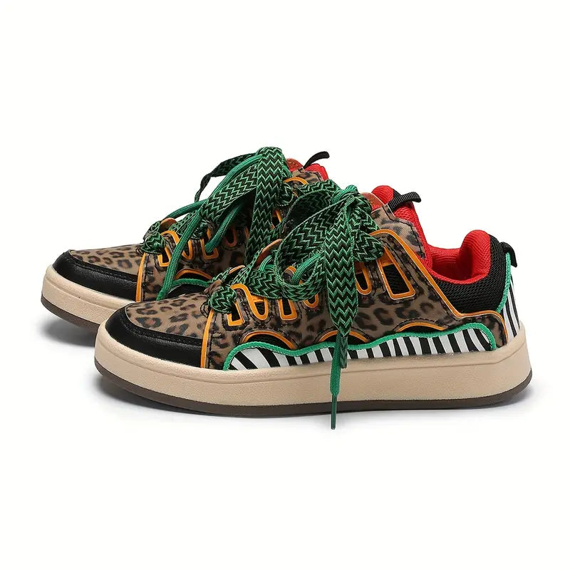 Leopar Desen Sneaker